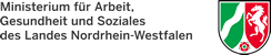 Logo Ministerium für Arbeit, Gesundheit und Soziales des Landes Nordrhein-Westfalens